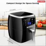 قلاية فريش بدون زيت 1800وات XL ديجيتال اسود 500017864 - Image 4