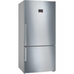 ثلاجة بوش Series 6 نوفروست ديجيتال، 631 لتر، ستانلس ستيل - KGN86CI3E8