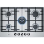 مسطح غاز بوش بلت ان Series 6، عدد 5 شعلات، 75 سم، ستانلس ستيل - PCQ7A5B90