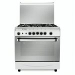 بوتجاز غاز فريش Italiano، 5 شعلة، 80 سم، ستانلس ستيل - Fresh-500016607