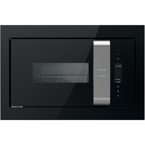 Gorenje Digital Built-In Microwave With Grill, 23 Liter, 900 Watt, Black - BM235ORAB