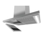 ELBA Built In Island Hood, 90 cm, Stainless Steel - ECH 9665 GLX - Image 2