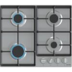 مسطح غاز جورنجي بلت ان ، 4 شعلات، 60 سم، ستانلس ستيل - G641EX