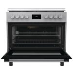 Gorenje Digital Gas Cooker, 5 Burners, 90 cm, Stainless Steel - GGI9C20X - Image 2