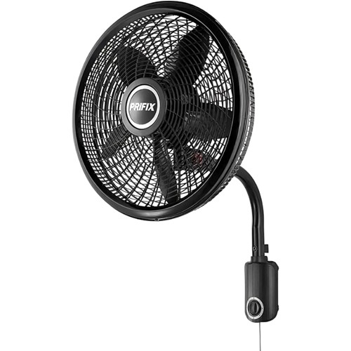 Prifix Jumbo Wall Mount Fan, 21 Inch, Black - WFJ-210