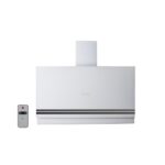 شفاط ديكوري بلت ان بمدخنة بيورتي KT Modern، مقاس 90 سم - فضي