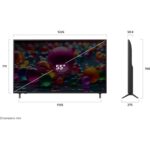 شاشة تلفزيون سمارت ال جى مقاس55 بوصه LED بدون اطار، بدقة 4K UHD، بريسيفر داخلي - 55UA85006LA - الصورة 5