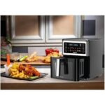 قلاية بدون زيت ارشيا، 6.5 لتر، 1400 وات، رمادي - AF050-2989 - Image 3