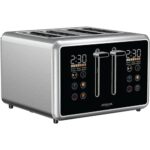 محمصة خبز رقمية 4 شرائح، أسود BT118-3072 من ارشيا - Image 2