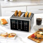 محمصة خبز رقمية 4 شرائح، أسود BT118-3072 من ارشيا - Image 3