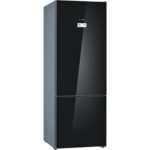 Bosch Series 6 Digital No Frost Refrigerator, 508 Liter, Black - KGN56LB3E9