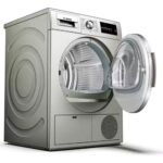 Bosch Clothes Dryer, Capacity 8 Kg, With Condenser, Ionix Polish Silver, WTN8542SEG - Image 2