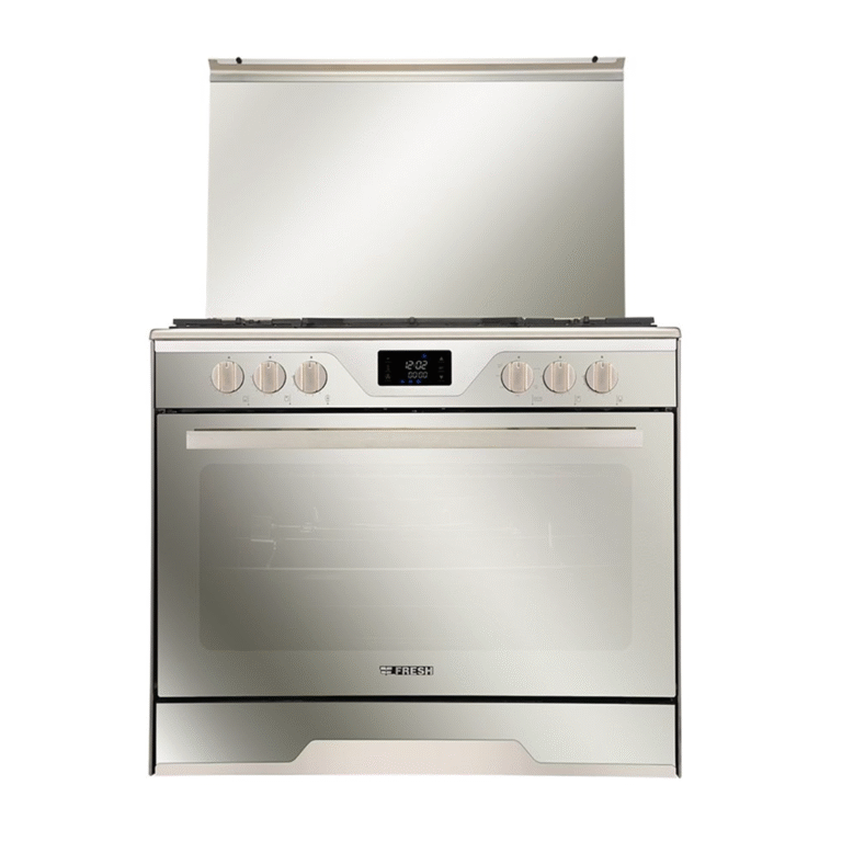 بوتاجاز فريش مودينا زجاج عاكس - 90 × 60 / 5 شعلة أستانلس ستيل