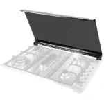 ⁦مسطح غاز البا بلت ان ، 5 شعلات، 90 سم، ستانلس ستيل - E95-545XND⁩ - الصورة ⁦3⁩