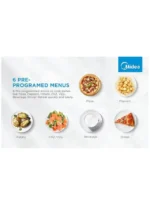 ⁦ميكرويف ميديا 20 لتر سولو⁩ - الصورة ⁦2⁩