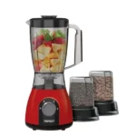 خلاط سمارت مع 2 مطحنة، 500 واط، 1.5 لتر، احمر - SBL103RU