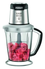 ⁦قطاعة سمارت وعاء سعة 2 لتر غير قابل للكسر بقوة 700 وات 6 سلاح -2 سرعة⁩ - الصورة ⁦4⁩